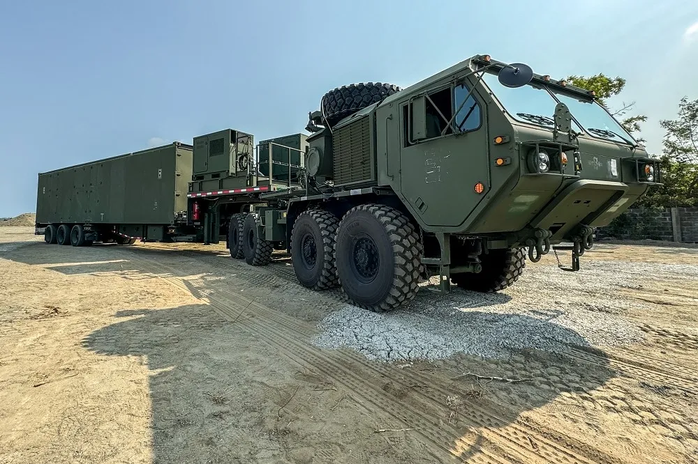 美陸軍「泰風」飛彈發射系統參加「堅盾」聯演　首度在第一島鏈亮相