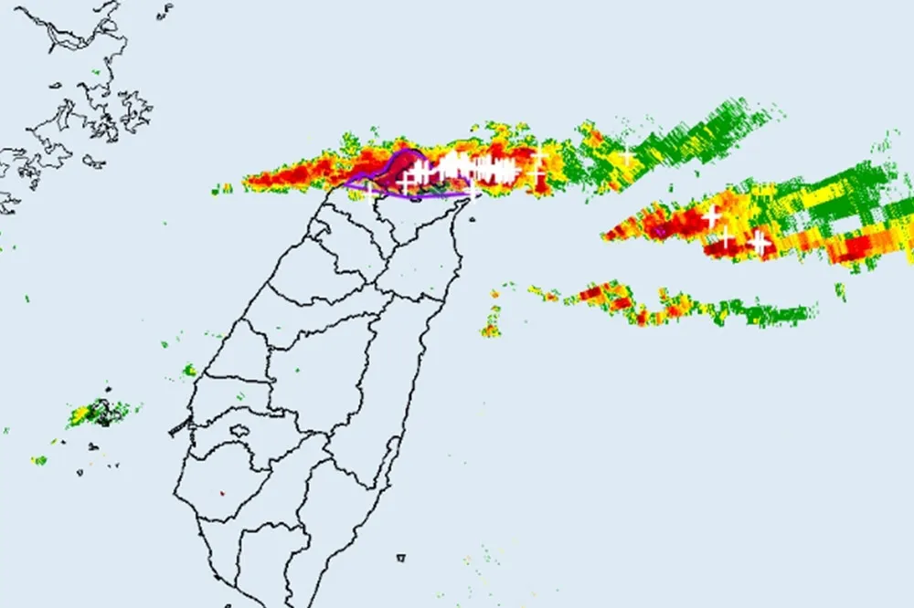 雨神來襲！基北北桃大雷雨　新北市「2個區」發布二級淹水警戒