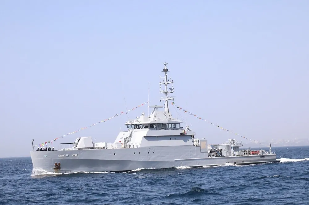 【有片】 塞內加爾海軍現代化有成　第三艘新型近海巡邏艦在法國交艦