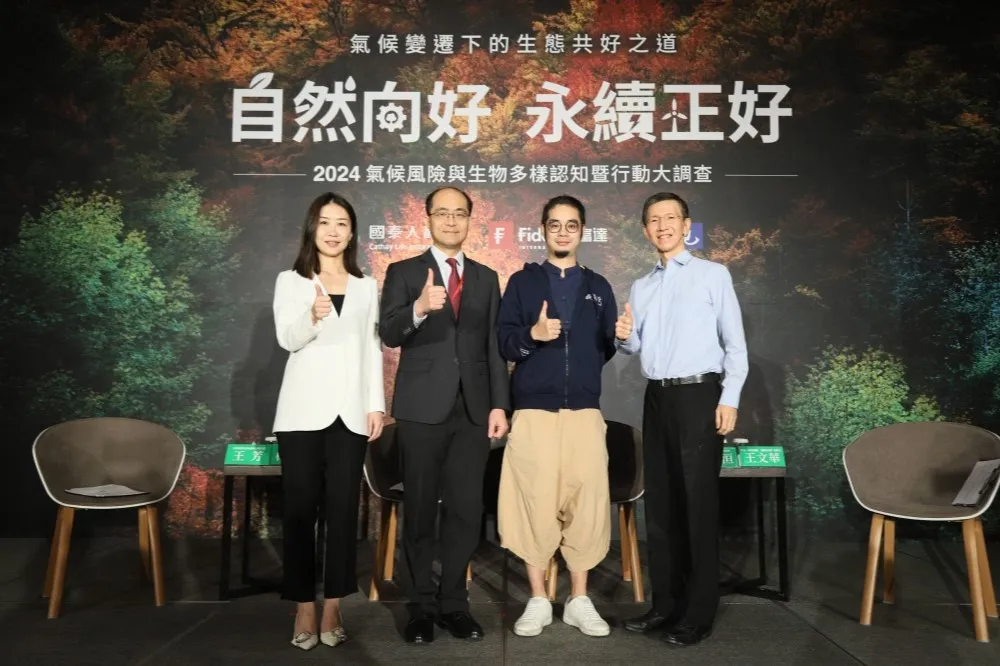 2024氣候風險與生物多樣認知暨行動大調查結果出爐！近8成選擇能解決氣候問題投資商品