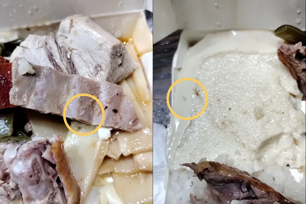 好噁！桃園知名燒臘店驚見活蛆蠕動　衛生局稽查14項缺失