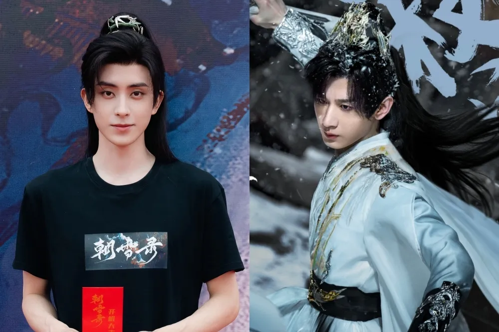 《少年歌行》敖瑞鵬新劇搭檔李蘭迪帥翻　卻被抓包造型抄襲成毅《狐妖小紅娘王權篇》