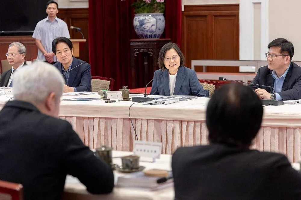 地球日和賴清德接見環團　蔡英文：平台及建言都會交接給新政府