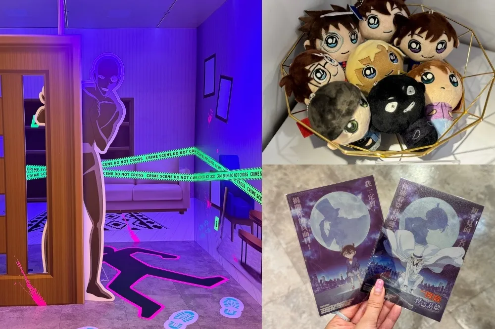 【有片】曼迪春日動漫祭插旗中山！買柯南周邊贈電影收藏卡　海豹小白快閃店同台登場