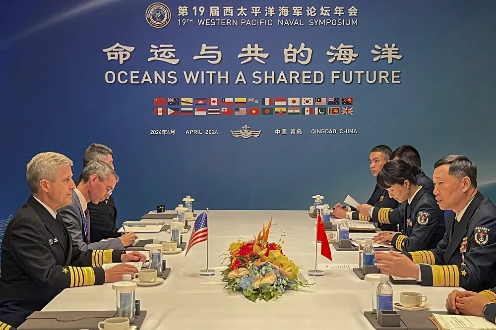 美中海軍高層會談　美太平洋艦隊司令關注區域安全