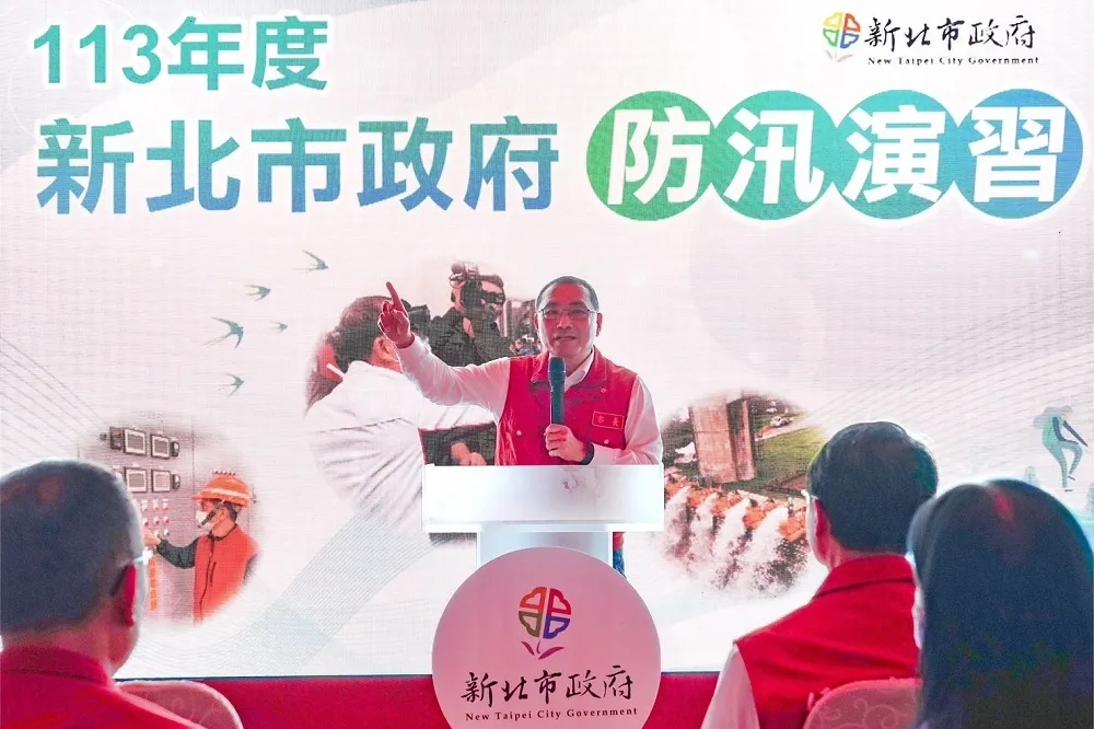 超前部署！新北防汛整備全面啟動　侯友宜視察