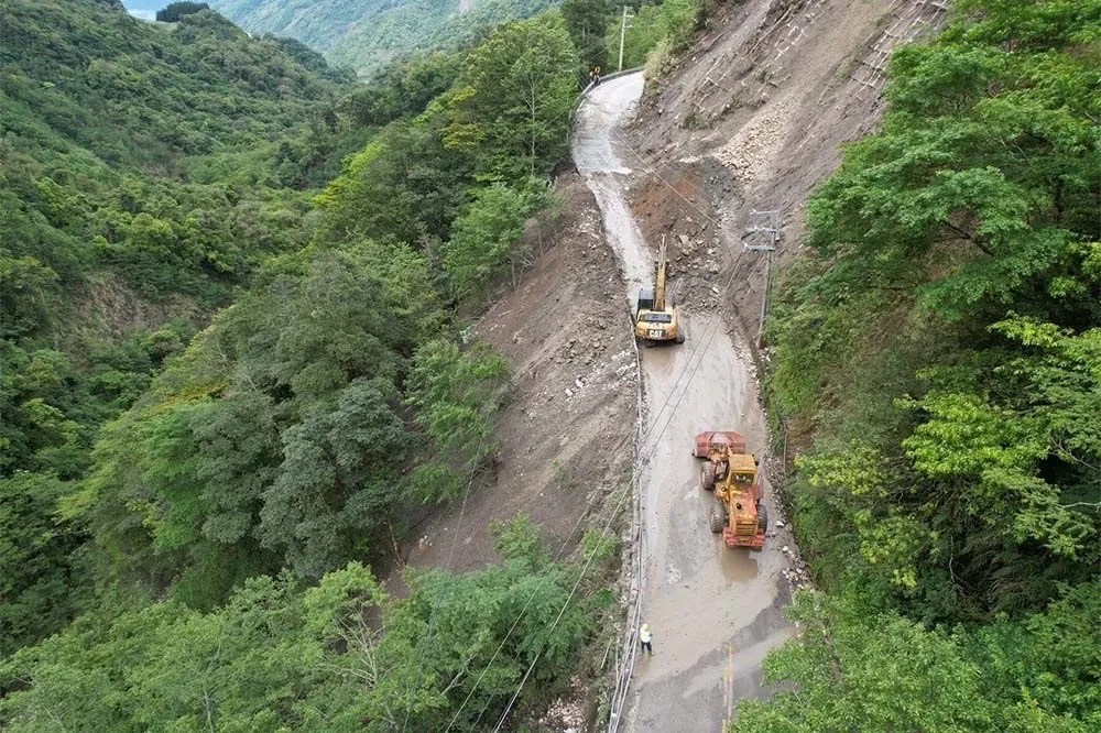 中橫宜蘭支線台7甲南山村路段提前搶通　夜間預警封閉