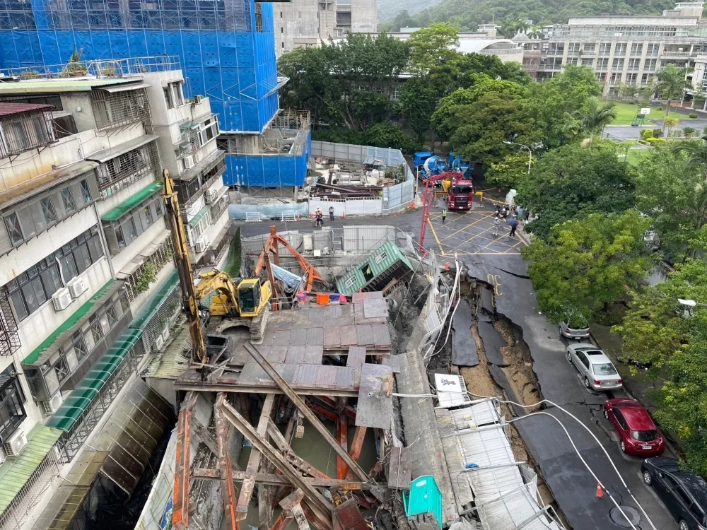 基泰大直「偷工減料」又偽造鄰損認定　工地負責人、主任、建築師等5人遭起訴