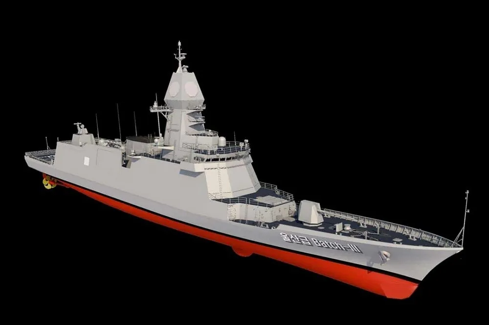 【有片】南韓國防部批准「蔚山級第4批次」造艦計劃　斥資840億新造6艘巡防艦