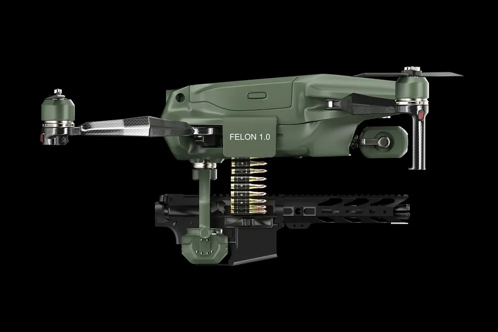 以無人機反制無人機　Feloni Aero推出武器化無人機