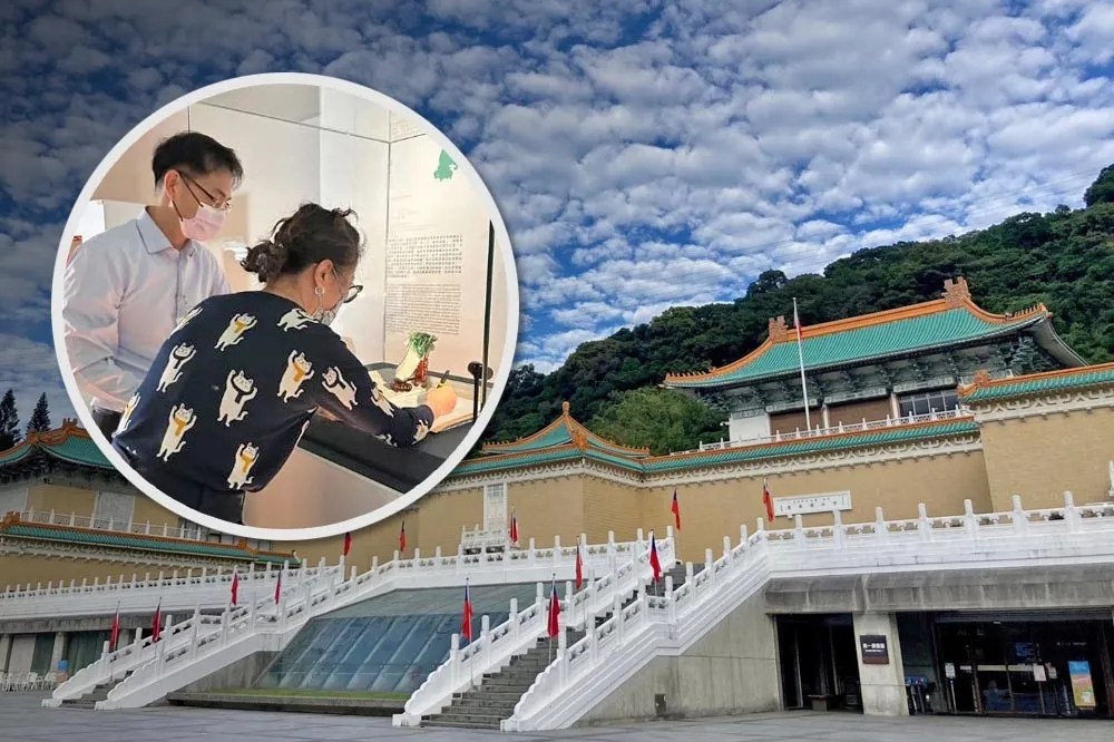 故宮螺絲又鬆了？館員被爆在翠玉白菜旁簽文件　清潔員隨意出入庫房