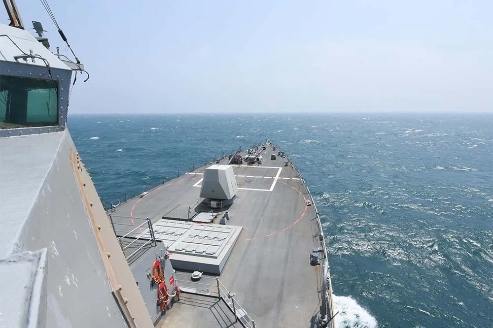 520總統就職前夕「護台」　美軍神盾艦今年第三度通過台灣海峽
