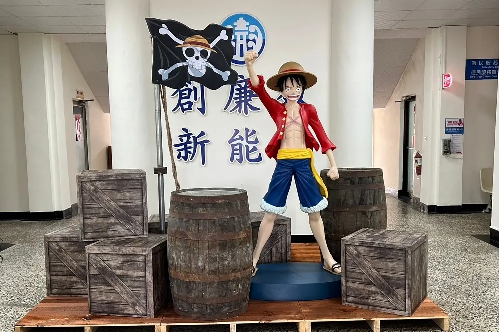 「這版魯夫」最難找　澎湖花火節必拍《航海王》5大打卡點
