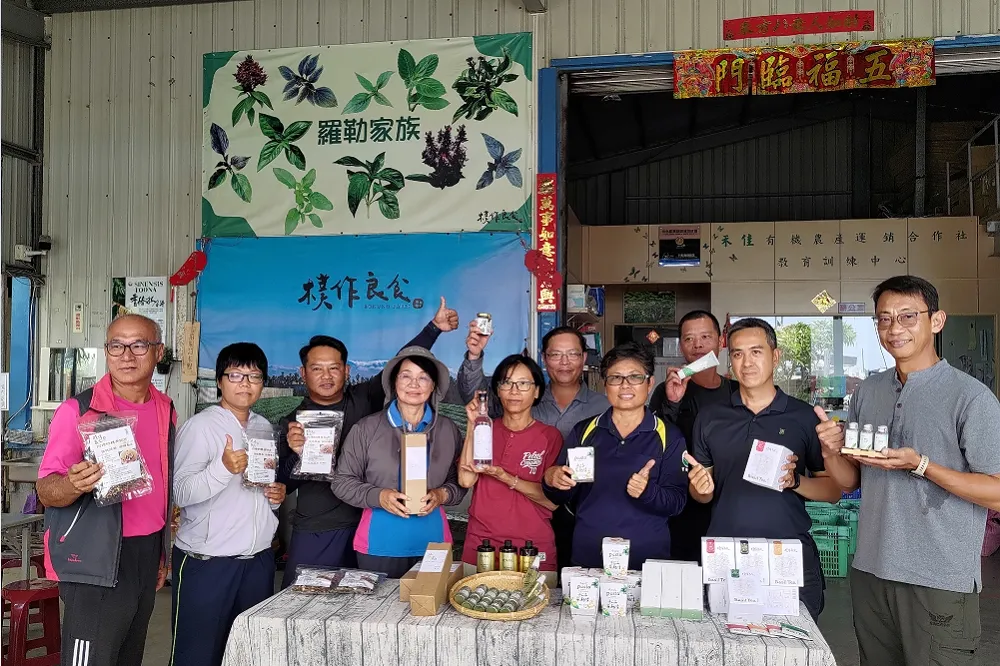 「好屏一號–樸作良食」用心契作羅勒茶　成功擄獲歐洲市場深獲好評