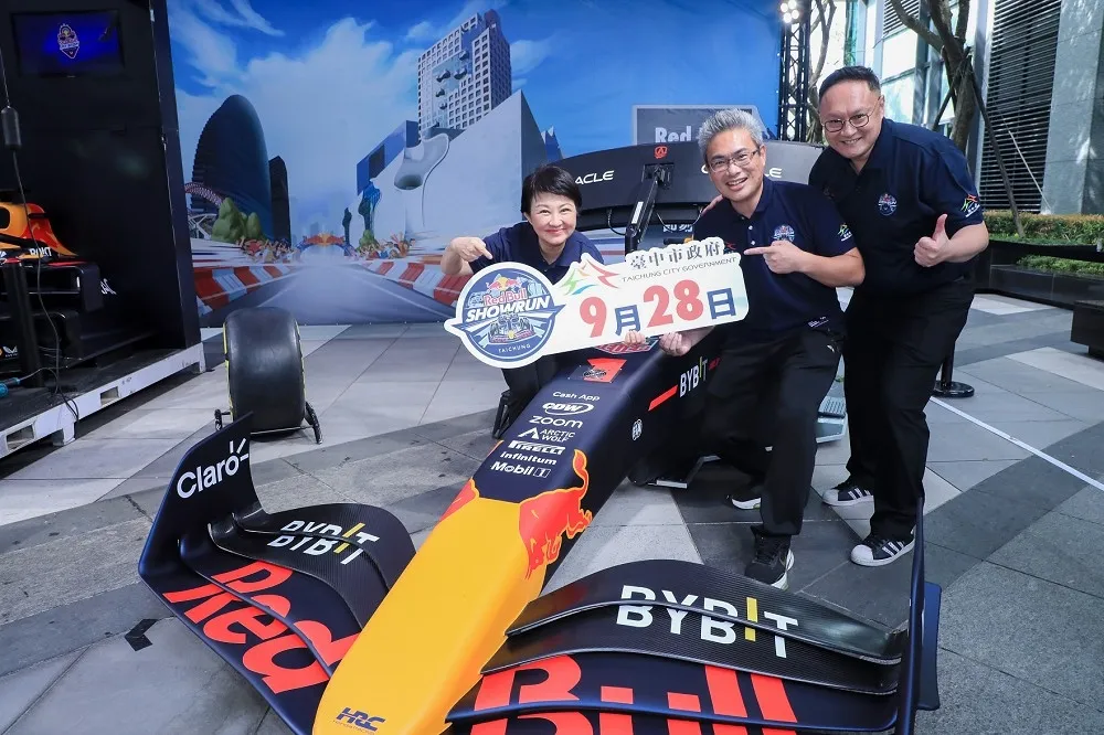 領先亞洲！F1賽車「台灣唯一」9/28展演　盧秀燕：讓世界看到台中