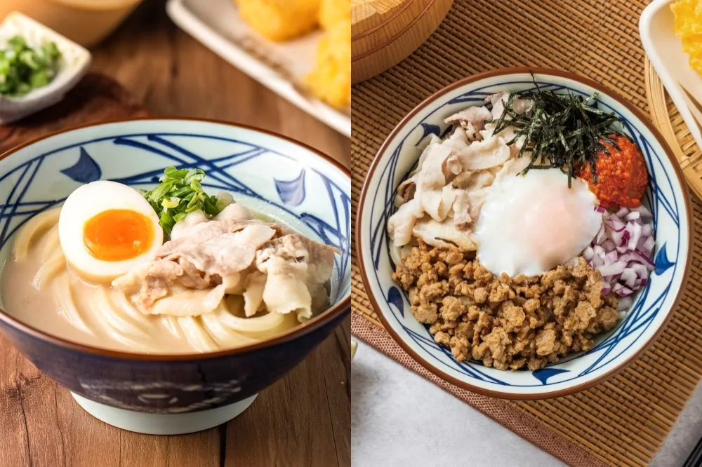 丸亀製麵「豚骨烏龍麵買一送一」限時明後兩天　季節新品「豐盛豬肉辣拌烏龍麵」同步推出