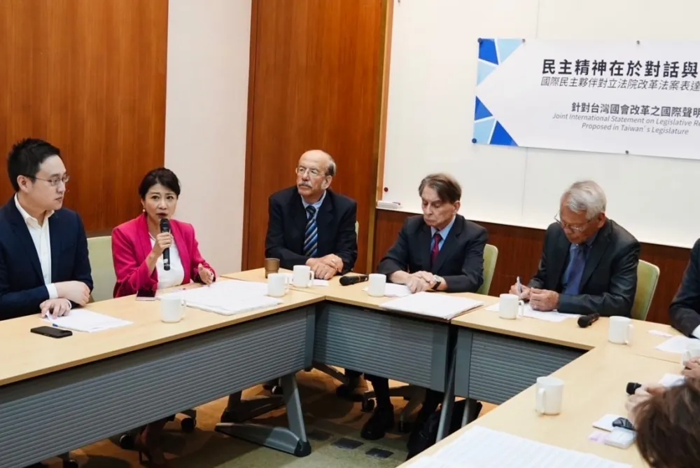 在野國會改革方案「不合憲」　AIT前處長司徒文等30位國際學者連署聲明