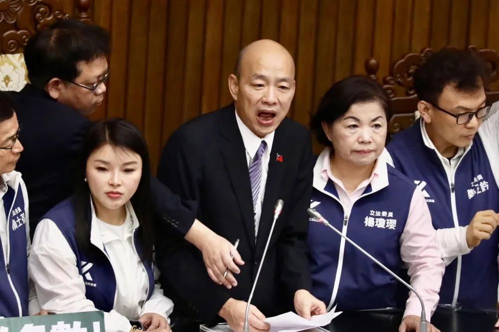 韓國瑜召集朝野協商綠拒出席　國會改革修法續審表決