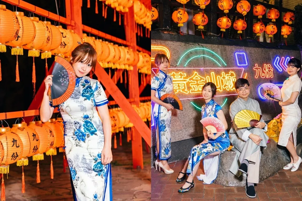 2024 九份紅燈籠祭 5/24 點燈！主題打卡裝置點攻略　穿旗袍提燈遊黃金山城