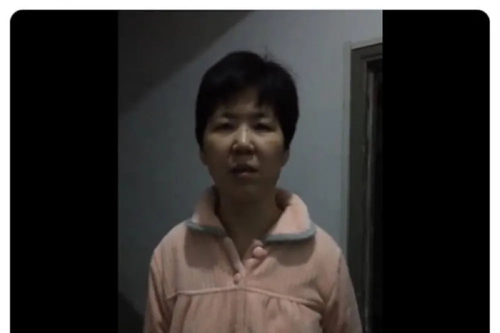 【有片】中國公民記者張展出獄9天終於拍片「報平安」　人身自由仍受限