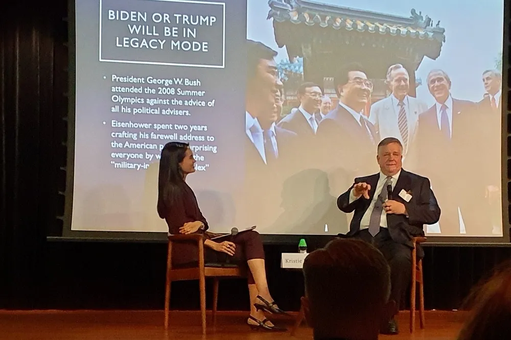 【有片】別破壞完美現狀　前白宮官員籲華府「不要太愛台灣」