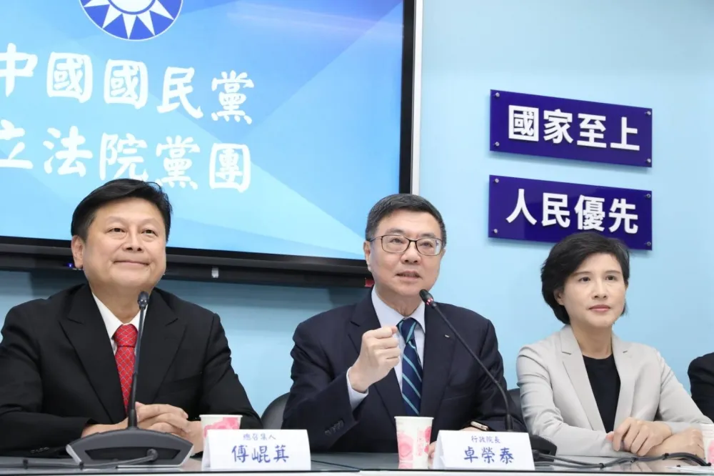 卓榮泰稱將「審慎研議國會修法案」　傅崐萁反嗆：別剛上任就搞對抗