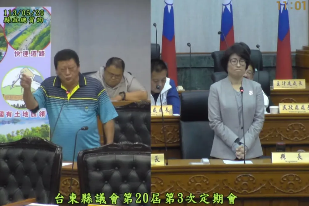 台東議員指警察取締酒駕抓太嚴　縣長昨稱「年輕警員不受教」今改口
