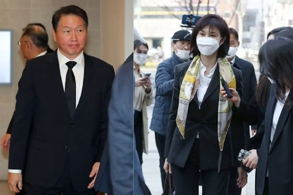 【有片】南韓SK集團會長與盧泰愚之女「世紀離婚」　被判付1.4兆韓元分手費創紀錄