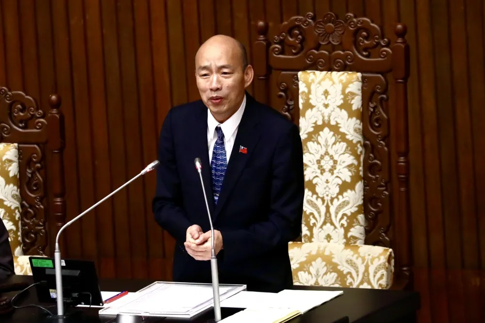 國民黨主席傳聞滿天飛　韓國瑜深夜發聲明：子虛烏有