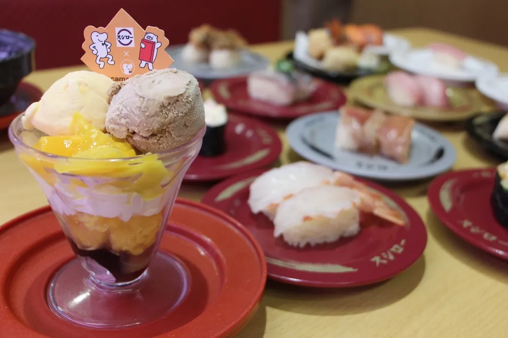壽司郎來台 6 周年！攜手 cama 打造咖啡芒果聖代　連續 3 週祭出優惠價、「鮪魚大腹」下殺 5 折