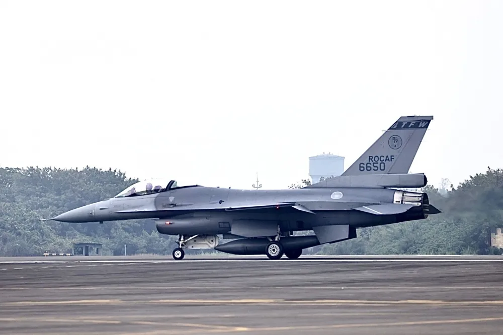 美同意對台軍售F-16航材零附件　國防部：滿足防衛作戰及訓練需求