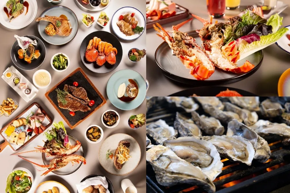 六月吃到飽超值優惠！台北萬豪 Garden Kitchen「主餐買一送一」、敘日 buffet「第二人半價」