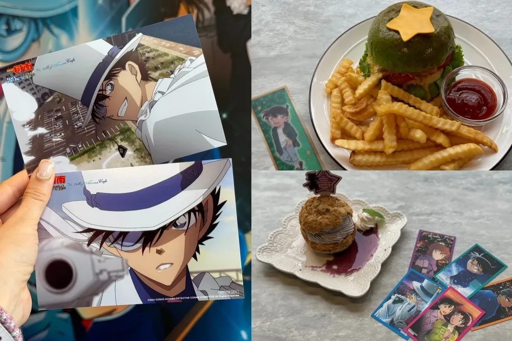 【有片】柯南《100 萬美元的五稜星》快閃咖啡廳首登台！點餐贈劇場版特典、電影周邊搶先開賣