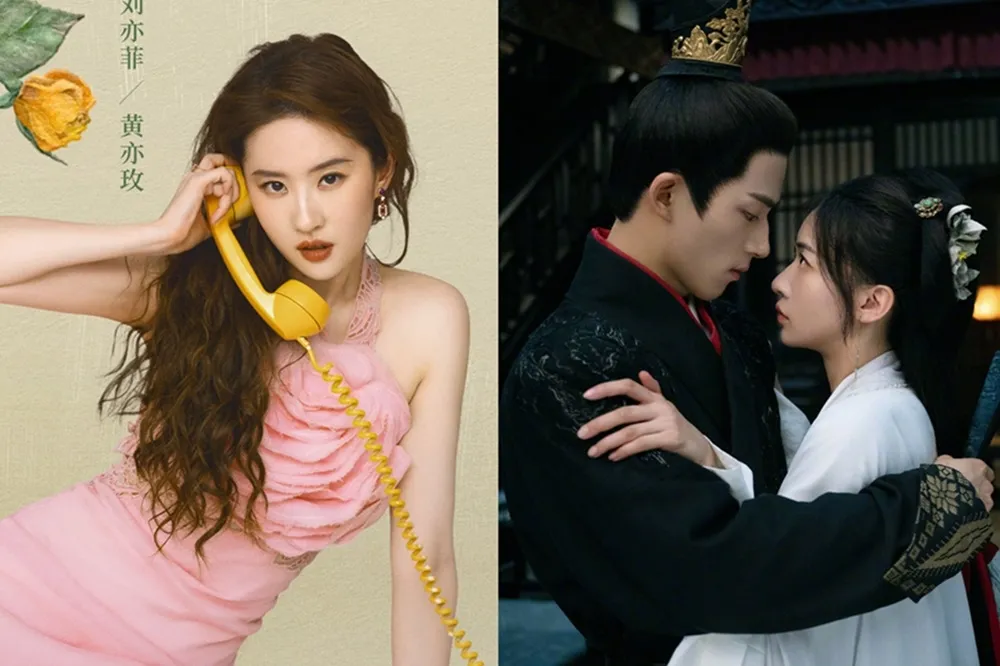 劉亦菲《玫瑰的故事》打趴吳謹言《墨雨雲間》熱度奪冠　36歲的她演女大生一出場就美翻