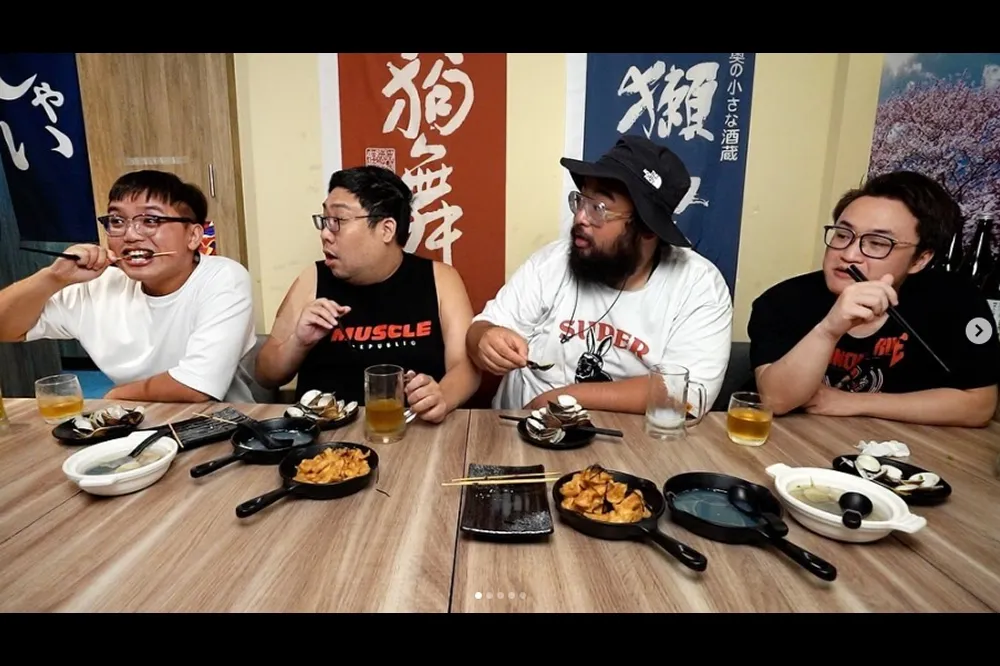 國動邀請仁豪、YORO、威力參加大胃王挑戰重現經典組合，網嘆「少了弟弟那一味」