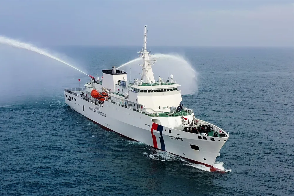 「新竹艦」停泊美國檀香山港　海巡署證實：正執行巡護任務