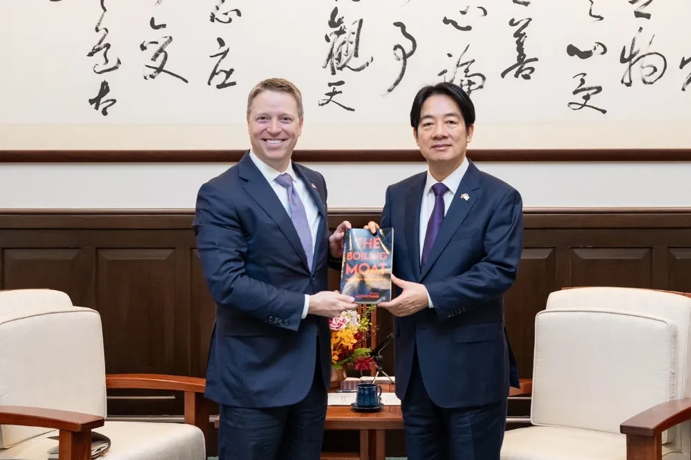 賴清德接見白宮前副國安顧問　盼台美向「雙邊貿易協定」目標邁進
