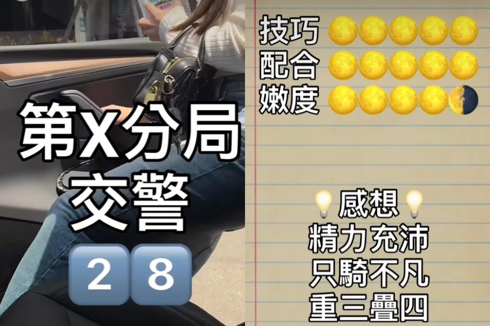 特斯拉哥粉專暗指台中女警下海點評「精力充沛D罩杯」　分局怒斥追辦