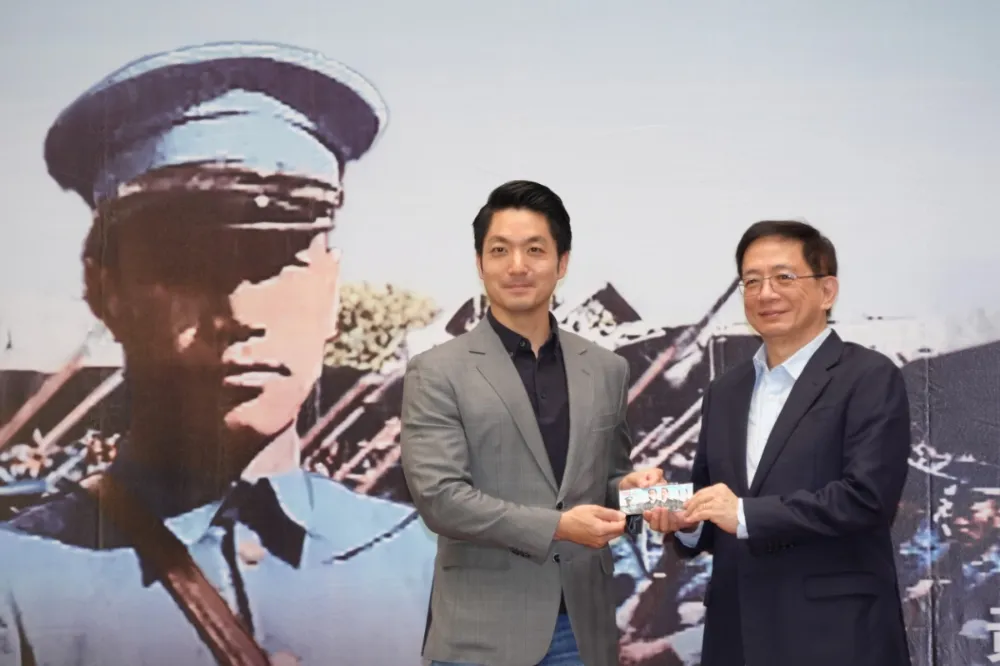 蔣萬安出席黃埔特展　高喊：中華民國在哪，黃埔的正統就在哪