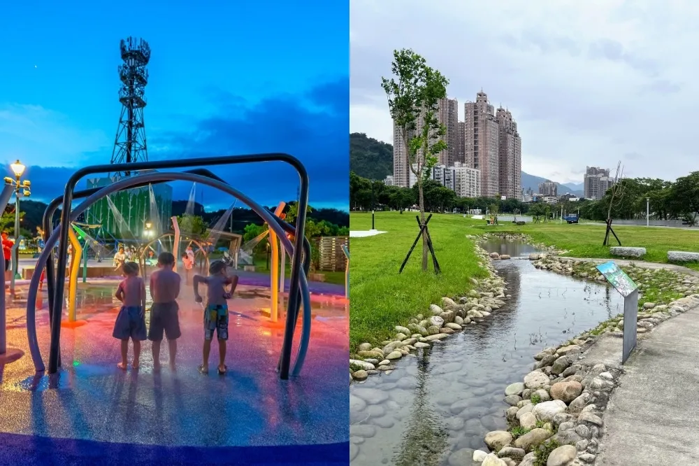 新北 5 大免費玩水景點推薦！三重海世界水樂園 「360 度水霧彩虹隧道」超消暑