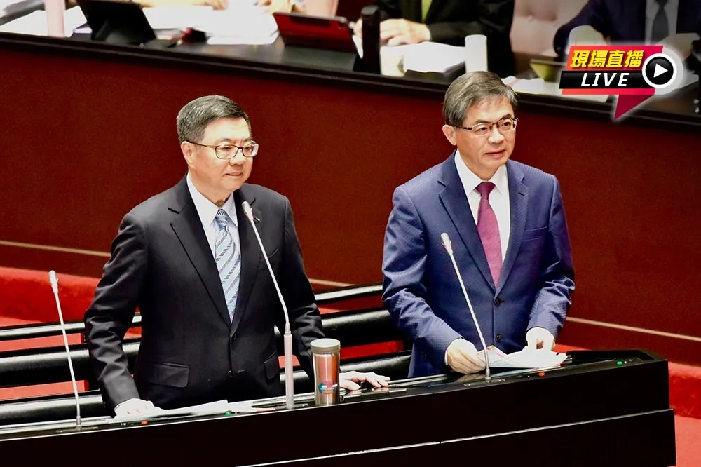 直播／立法院會　9:00卓榮泰施政報告及備詢