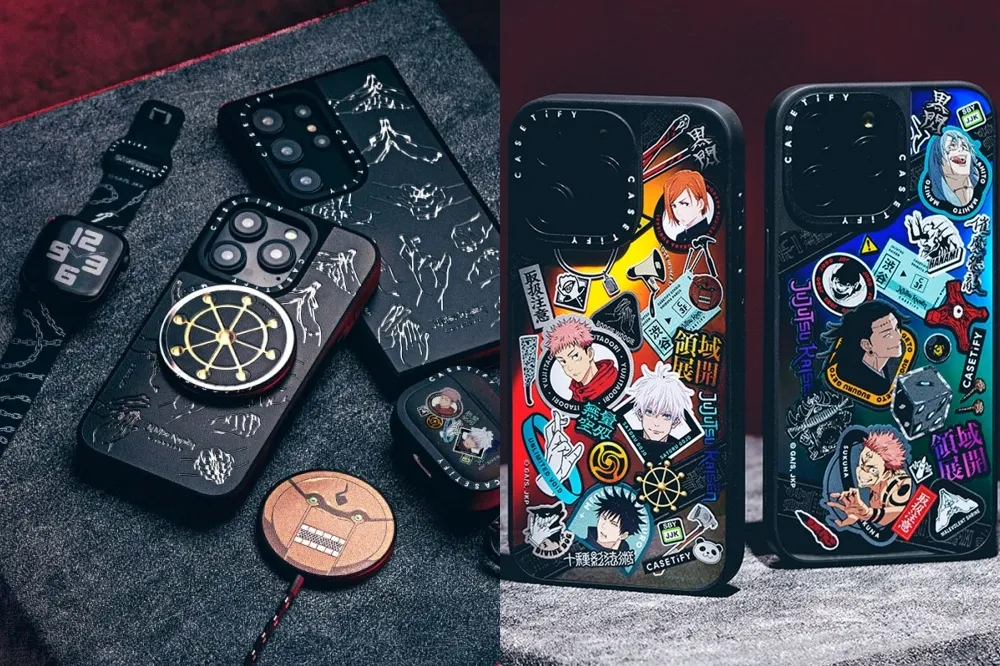 CASETiFY 咒術迴戰第二波聯名開賣！澀谷事變透鏡貼紙手機殼帥氣必收、收藏卡只送不賣