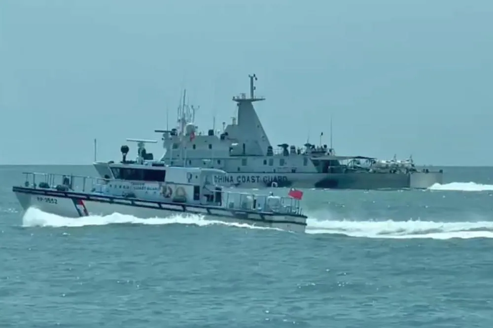 【騷擾片】史上最近！中國4艘海警船清晨又闖金門海域　離岸僅有5浬