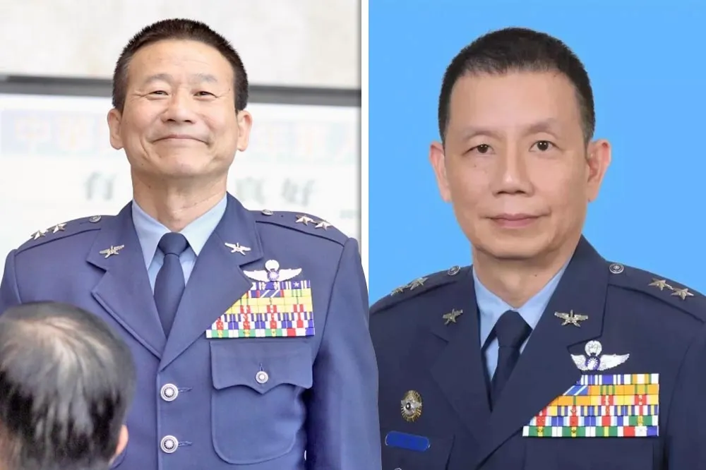 國軍將領第二波異動名單出爐　曹進平、黃志偉升任空軍副司令