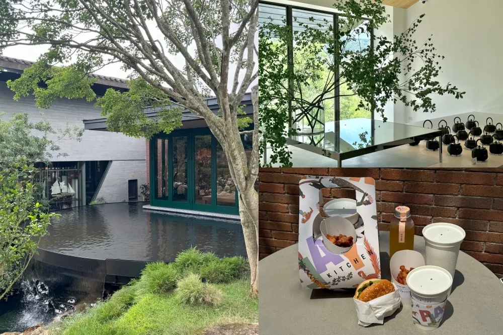 【有片】苗栗新景點「寶元紀三義」試營運開箱！清幽庭園造景體驗茶文化、嚐茶系義式冰淇淋