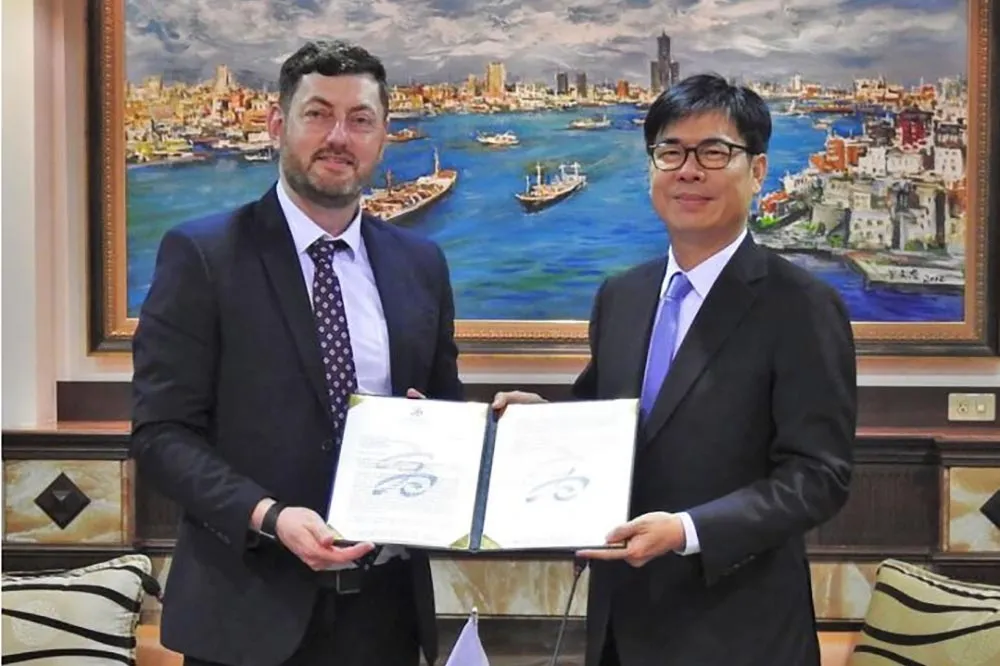 愛丁堡與高市締盟被中國威脅　陳其邁：城市交往不應受政治打壓