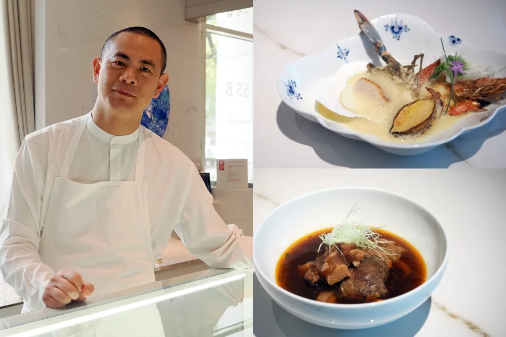 黃仁勳吃的牛肉麵高雄也吃得到！御盟集團 S・S・A・W 邀江振誠合作改造升級計畫　夏季菜單晚間套餐 2680 元起