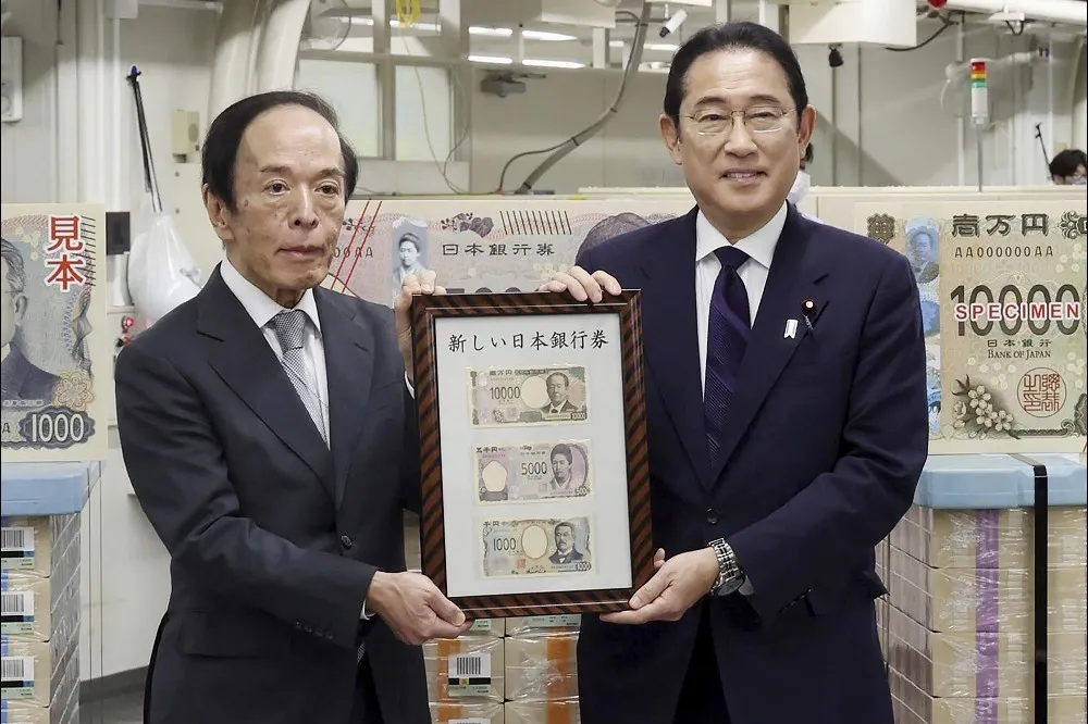 【有片】 睽違20年！日本新鈔今發行　採全球首創防偽技術
