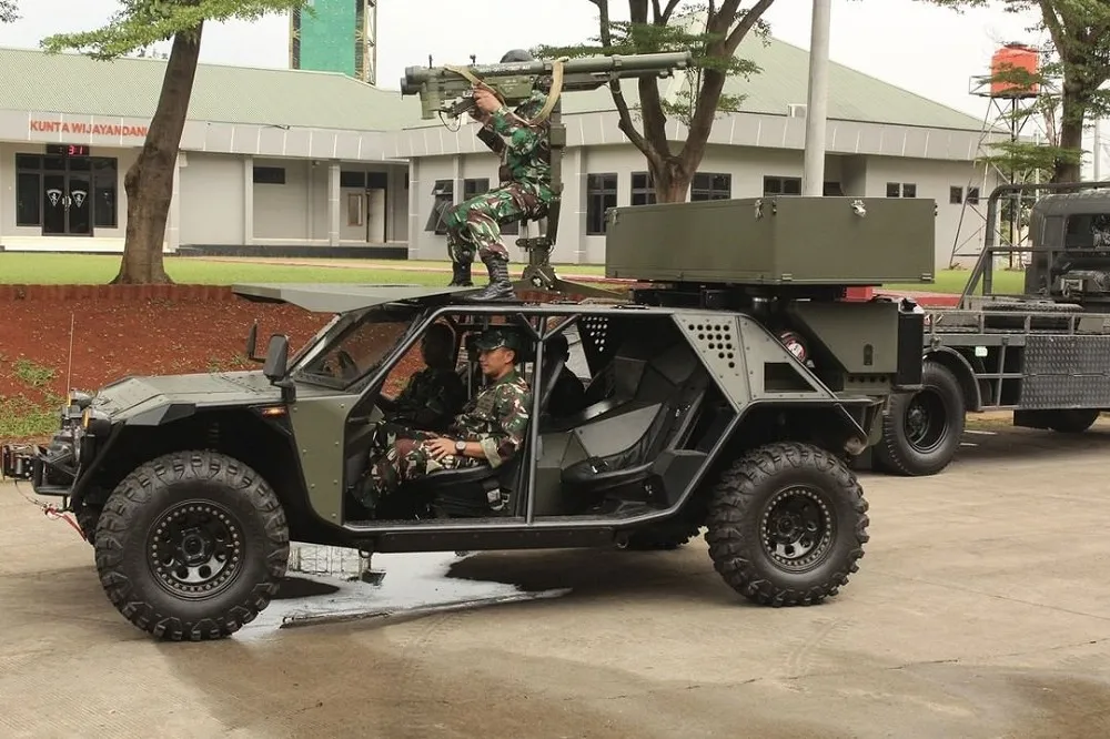 【有片】印尼空軍強化機動防空能力 「土砲」改裝P6-ATAV飛彈發射車