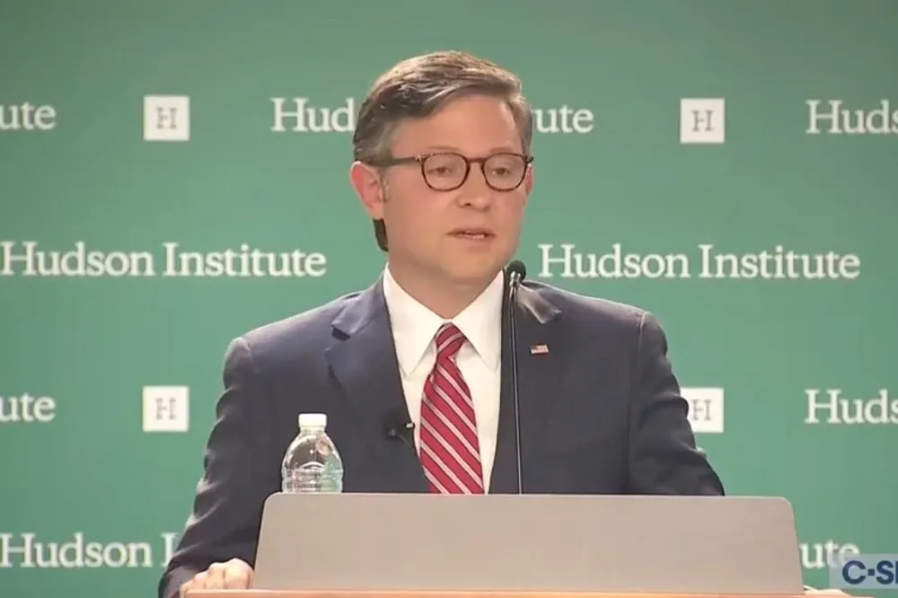 【有片】全面抗中！美眾院議長強生矢言以立法措施對抗「中國為首的軸心」